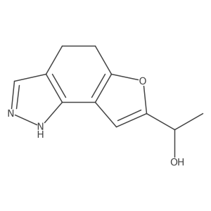 4,5-Dihydro-I+/--methyl-1H-furo[2,3-g]indazole-7-methanol Structure