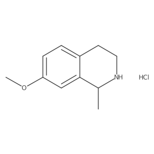 7-Methoxy-1-methyl-1,2,3,4-tetrahydroisoquinolinehydrochloride Structure