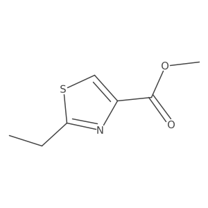 Methyl 2-ethylthiazole-4-carboxylate Structure