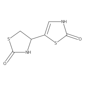 2-Hydroxy-5-(2-oxothiazolidin-4-yl)thiazole结构式