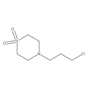 4-(3-Chloropropyl)thiomorpholine 1,1-dioxide Structure