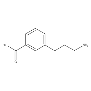3-(3-Aminopropyl)benzoic acid结构式