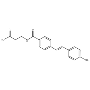 beta-Alanine, N-[4-[(4-aminophenyl)azo]benzoyl]-(9CI) Structure