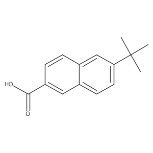 6-tert-Butyl-2-naphthoic acid结构式