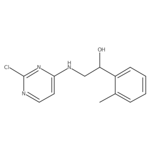 I+/--[[(2-Chloro-4-pyrimidinyl)amino]methyl]-2-methylbenzenemethanol Structure