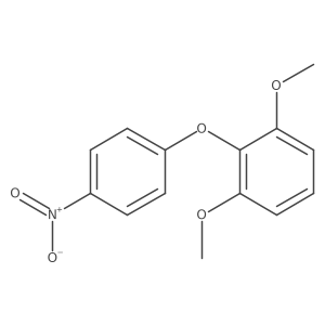 1-(2,6-Dimethoxyphenoxy)-4-nitrobenzene Structure