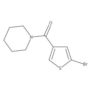 (5-Bromothiophen-3-yl)-piperidin-1-yl-methanone Structure