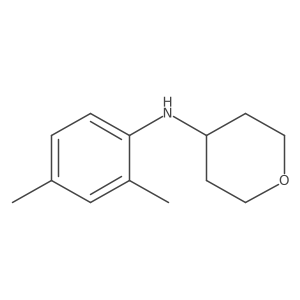 N-(2,4-dimethylphenyl)oxan-4-amine Structure