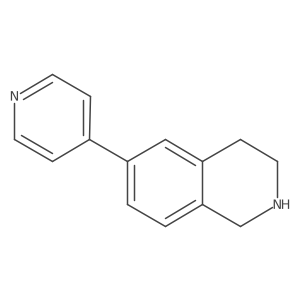 6-Pyridin-4-yl-1,2,3,4-tetrahydro-isoquinoline Structure