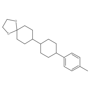 8-[4-(4-Methylphenyl)cyclohexyl]-1,4-dioxaspiro[4.5]decane Structure