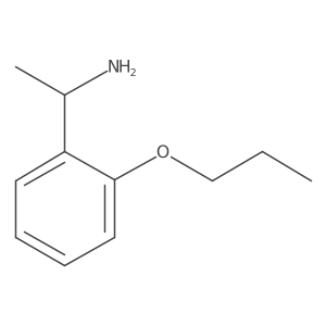(S)-1-(2-Propoxyphenyl)ethan-1-amine结构式