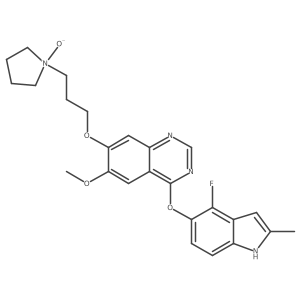 Cediranib metabolite M4 Structure