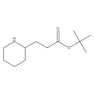 Tert-butyl 3-(piperidin-2-yl)propanoate Structure