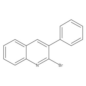 2-Bromo-3-phenylquinoline Structure