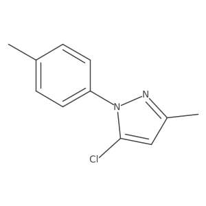 5-chloro-3-methyl-1-(4-methylphenyl)-1H-pyrazole Structure