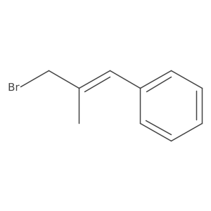 (Z)-(3-Bromo-2-methylprop-1-en-1-yl)benzene结构式
