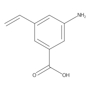 3-Amino-5-ethenylbenzoic acid Structure