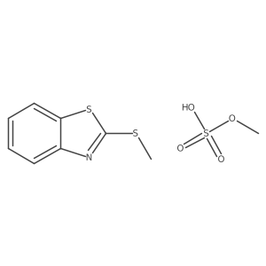 2-(Methylthio)benzo[d]thiazole methyl sulfate Structure