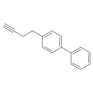1-(But-3-yn-1-yl)-4-phenylbenzene结构式