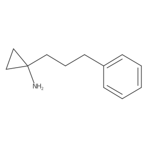 1-(3-Phenylpropyl)cyclopropan-1-amine结构式