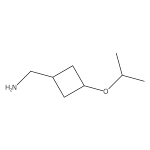 (3-Isopropoxycyclobutyl)methanamine Structure