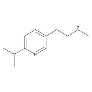 N,N-dimethyl-5-[2-(methylamino)ethyl]pyridin-2-amine结构式