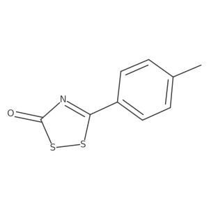 5-(4-Methylphenyl)-3H-1,2,4-dithiazol-3-one结构式