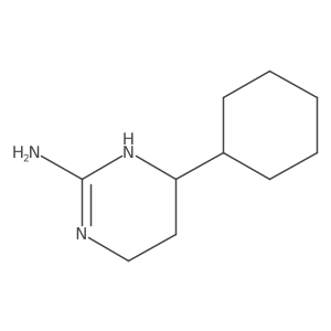 6-Cyclohexyl-1,4,5,6-tetrahydropyrimidin-2-amine Structure