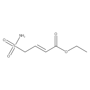 Ethyl 4-sulfamoylbut-2-enoate Structure