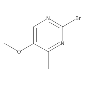 2-Bromo-5-methoxy-4-methylpyrimidine结构式