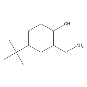 2-(Aminomethyl)-4-tert-butylcyclohexan-1-OL Structure