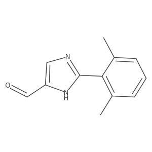 2-(2,6-Dimethylphenyl)-1H-imidazole-5-carbaldehyde结构式