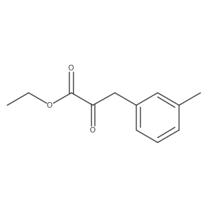 Ethyl (3-methylphenyl)pyruvate结构式