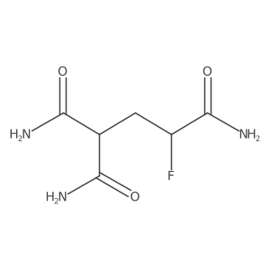 3-Fluoro-1,1,3-propanetricarboxamide结构式