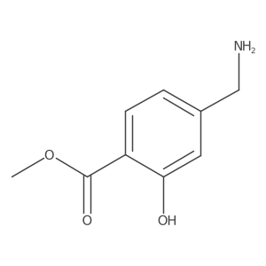 Methyl 4-(aminomethyl)-2-hydroxybenzoate Structure