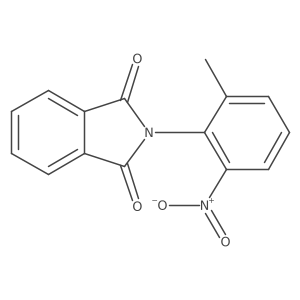 2-(2-Methyl-6-nitrophenyl)-1H-isoindole-1,3(2H)-dione Structure