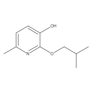 6-Methyl-2-(2-methylpropoxy)pyridin-3-ol Structure