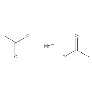 Bis(acetato-|EO,|EO')manganese Structure