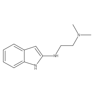 N-[2-(dimethylamino)ethyl]-1H-indol-2-amine结构式
