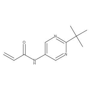 N-(2-Tert-butylpyrimidin-5-yl)prop-2-enamide Structure