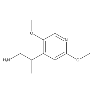 2-(2,5-Dimethoxypyridin-4-yl)propan-1-amine结构式