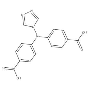 4,4'-((4H-1,2,4-Triazol-4-yl)azanediyl)dibenzoic acid Structure
