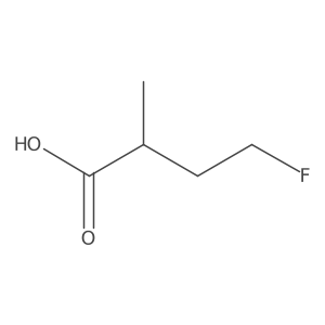 (2R)-4-fluoro-2-methylbutanoic acid Structure