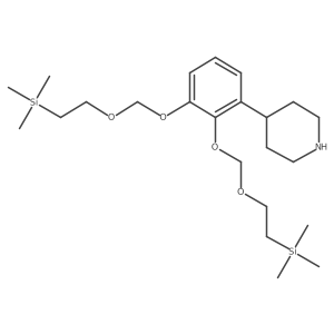 4-[2,3-bis[[2-(trimethylsilyl)ethoxy]methoxy]phenyl]Piperidine Structure