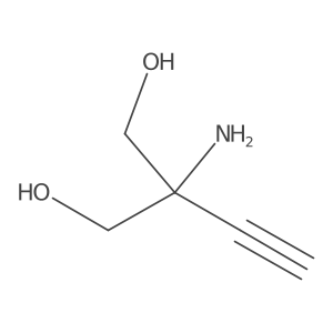 2-Amino-2-ethynylpropane-1,3-diol Structure