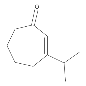 2-Cyclohepten-1-one, 3-(1-methylethyl)- Structure