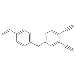 4-(4-Vinylphenoxy) phthalonitrile Structure