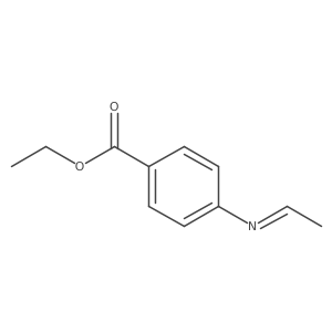 Ethyl 4-[(E)-ethylideneamino]benzoate结构式