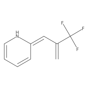 (Z)-2-(2-(trifluoromethyl)allylidene)-1,2-dihydropyridine Structure