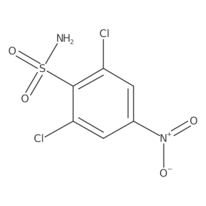 2,6-Dichloro-4-nitrobenzenesulfonamide Structure